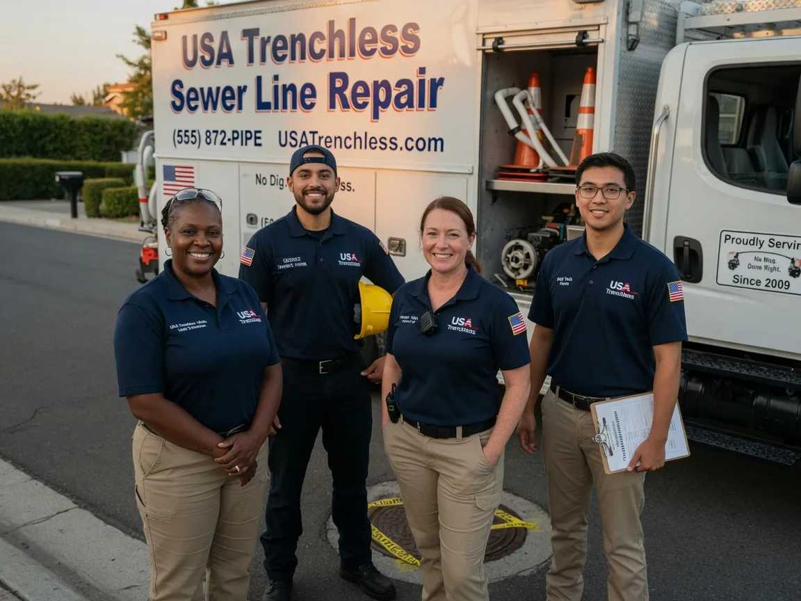 Sewer Line Repair company in Faxon, OK